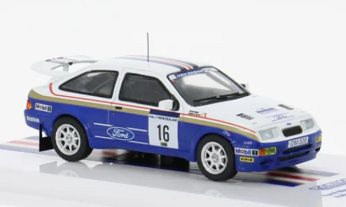 Tarmac Works Ford Sierra RS Cosworth, Rallye WM, Rallye Neuseeland, 1989, #16, S.Al-Hajri/S.Bond, 1:64, Best