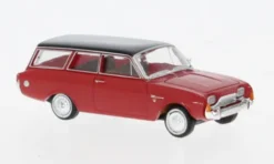 Brekina Ford Taunus P3 Turnier, rot/schwarz, 1964, 1:87, Discount