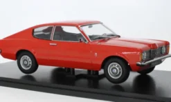 KK Scale Ford Taunus (TC I) L Coupe, hellrot, 1971, 1:18,