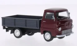 AutoCult Ford Thames 400E, dunkelrot/dunkelgrau, 1957, 1:43, New