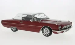 KK Scale Ford Thunderbird Coupe, rot/weiss, 1966, 1:18, Discount