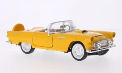 Motormax Ford Thunderbird, dunkelgelb, 1956, 1:24, New