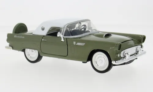 Motormax Ford Thunderbird, grün, 1956, 1:24, Outlet
