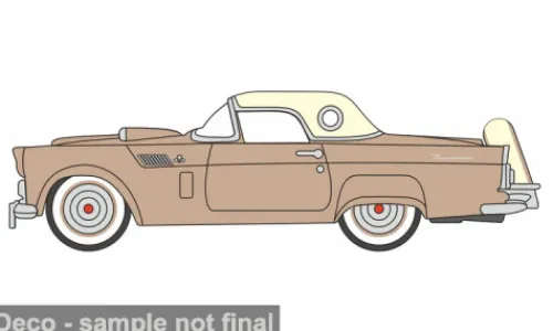 Oxford Ford Thunderbird, hellbraun/beige, 1956, 1:87,