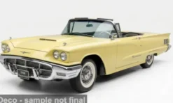 Sun Star Ford Thunderbird, hellgelb, 1960, 1:18, Sale