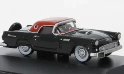 Oxford Ford Thunderbird, schwarz/rot, 1956, 1:87, New