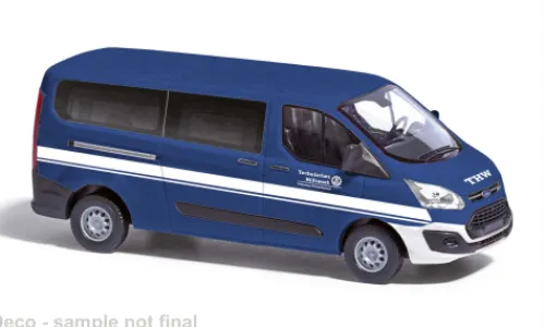 Busch Ford Transit Custom Bus, 2012, THW Fürstenfeldbruck, 1:87, Clearance