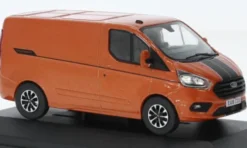 Vanguards Ford Transit Custom Sport, orange/schwarz, 1:43, Clearance