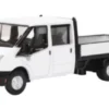 Oxford Ford Transit Double Cab Pickup, weiss, 1:76, Clearance