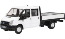 Oxford Ford Transit Double Cab Pickup, weiss, 1:76, Clearance