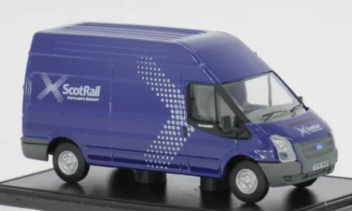 Oxford Ford Transit LWB HD, 2006, ScotRail, 1:76, Outlet