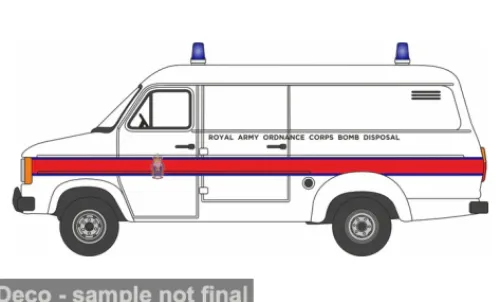 Oxford Ford Transit MK II, RAOC Bomb Disposal, 1:76, Online