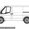 Oxford Ford Transit MK 5, weiss, 1:43, Sale