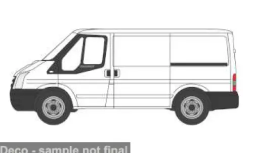 Oxford Ford Transit MK 5, weiss, 1:43, Sale