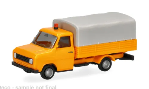 Herpa Ford Transit, orange/beige, 1:87, Outlet