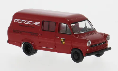 Brekina Ford Transit, 1970, Porsche UK, 1:87, New