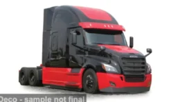 IXO America Freightliner Cascadia, schwarz/rot, 2018, 1:64, Outlet