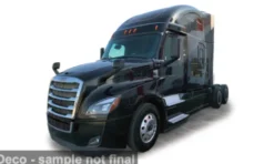 IXO America Freightliner Cascadia, schwarz, 2018, 1:64, Best