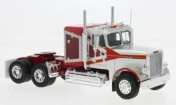 IXO Freightliner FLC 120 64 T, silber/rot, 1977, 1:43, Outlet