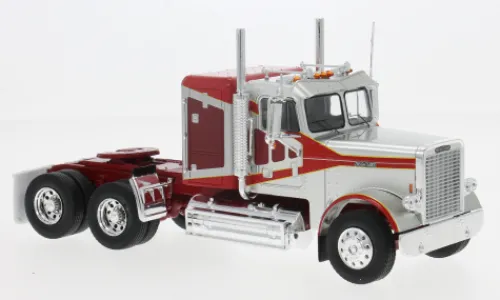 IXO Freightliner FLC 120 64 T, silber/rot, 1977, 1:43, Outlet