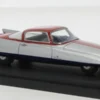 Autocult/Avenue 43 Ghia Streamline X Coupe Gilda, silber/rot, 1955, 1:43,