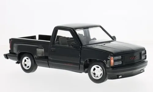 Motormax GMC Sierra GT Pick Up, schwarz, 1:24,