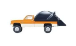 Greenlight GMC Sierra Lifted, orange/beige, 1986, 1:64, Clearance