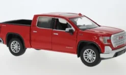 Motormax GMC Sierra 1500 SLT Crew Cab, rot, 2019, 1:24, Clearance