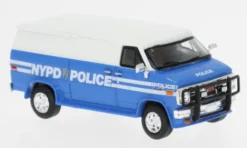 Brekina GMC Vandura, 1983, NYPD, 1:87, New