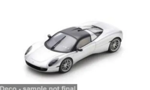 Spark Gordon Murray T.33, silber, 1:18, Clearance