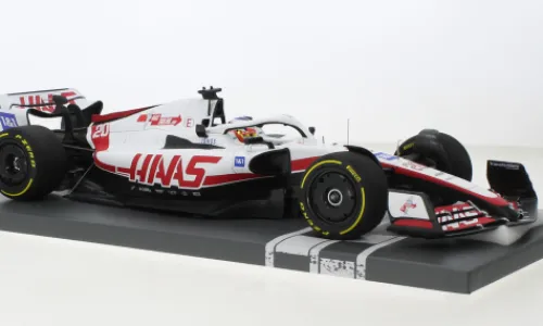 Minichamps Haas VF-22, Formel 1, GP Großbritannien, 2022, Haas F1 Team, #20, K.Magnussen, 1:18, Best