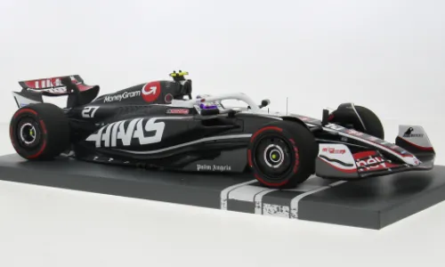 Minichamps Haas VF-24, Formel 1, 2024, MoneyGram Haas F1 Team, MoneyGram, #27, N.Hülkenberg, 1:18,