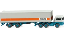 Wiking Hanomag Henschel Containersattelzug, Henschel Fruehauf, 1:87,