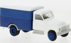 Brekina Hanomag L 28 Koffer, weiss/blau, 1950, 1:87, Clearance