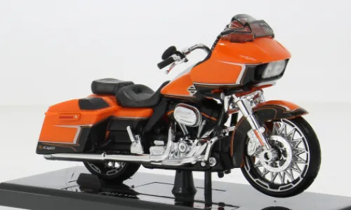 Maisto Harley Davidson CVO Road Glide, orange/schwarz, 2022, 1:18, Hot
