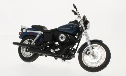 Maisto Harley Davidson Dyna Super Glide Sport, blau, 2003, 1:12, Best
