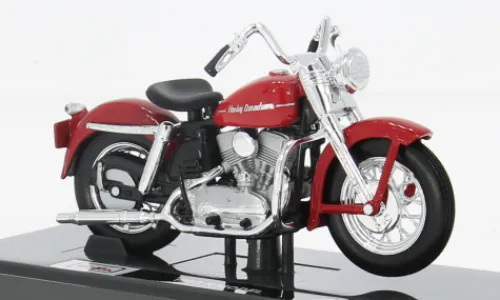 Maisto Harley Davidson K Model, rot, 1952, 1:18, Sale