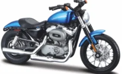Maisto Harley Davidson XL 1200N Nightster, blau, 2012, 1:18, Hot