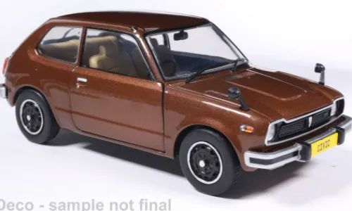 WhiteBox Honda Civic, braun, 1972, 1:24, Clearance