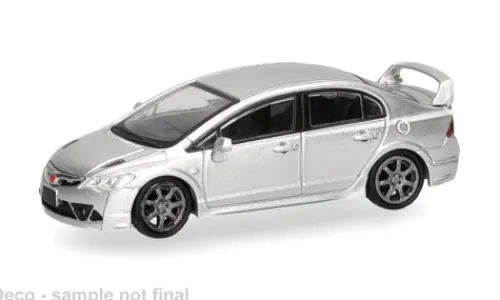 Micro City 87 Honda Civic FD2, silber, 1:87, Clearance