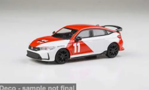 Para64 Honda Civic Type R (FL5), orange/weiss, 2025, 1:64,
