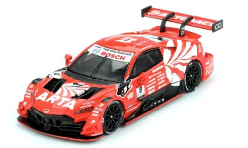 Mini GT Honda NSX-GT Type S GT500, Super GT Japan, 2023, Honda Racing, #8, 1:64, Hot