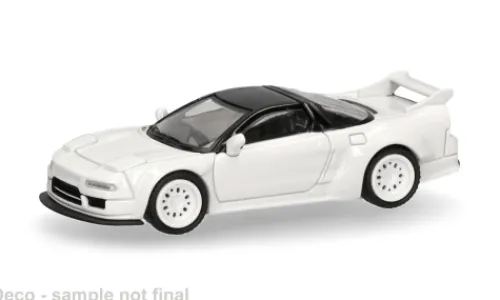 Micro City 87 Honda NSX mit austauschbaren Scheinwerfern, weiss, 1:87, Clearance