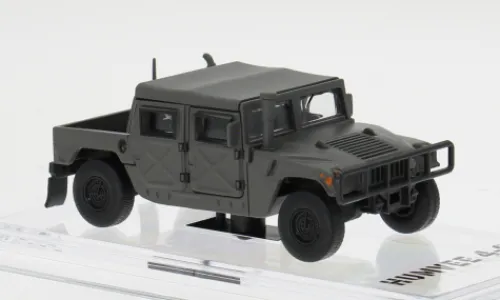 BM Creations Hummer Humvee 4-CT, dunkelgrau, 1:64, New