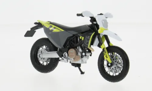 Maisto Husqvarna Husky 701 Supermoto, schwarz/weiss, 2023, 1:18, Outlet