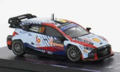 Tarmac Works Hyundai i20 N Rally1 Hybrid, Rallye Monte Carlo, 2024, T.Neuville/M.Wydaeghe, 1:64, Hot
