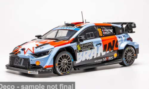 IXO Hyundai i20 N Rally1, Rallye Monte Carlo, 2026, #16, A.Fourmaux/A.Coria, 1:18, Online