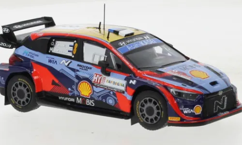 IXO Hyundai i20 N Rally1, Rallye WM, Rallye Sardinien, 2022, #8, O.Tanak/M.Jarveoja, 1:43, Outlet