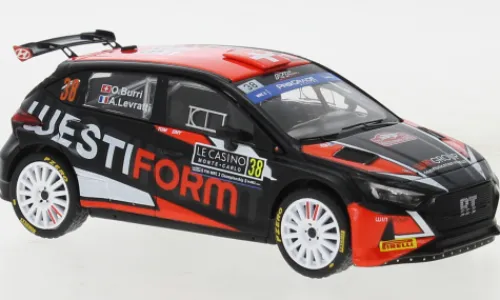 IXO Hyundai i20 N Rally2, WRC2, Rally Monte Carlo, 2023, #38, O.Burri/A.Levratti, 1:43, Online