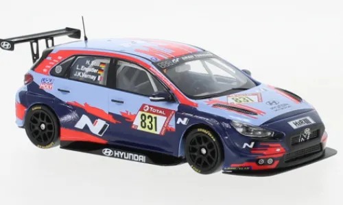 IXO Hyundai i30 N TCR, 24h Nürburgring, 2021, Hyundai Motorsport N, #831, L.Engstler/H.Still, 1:43, Outlet